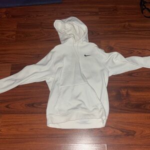 White Nike hoodie